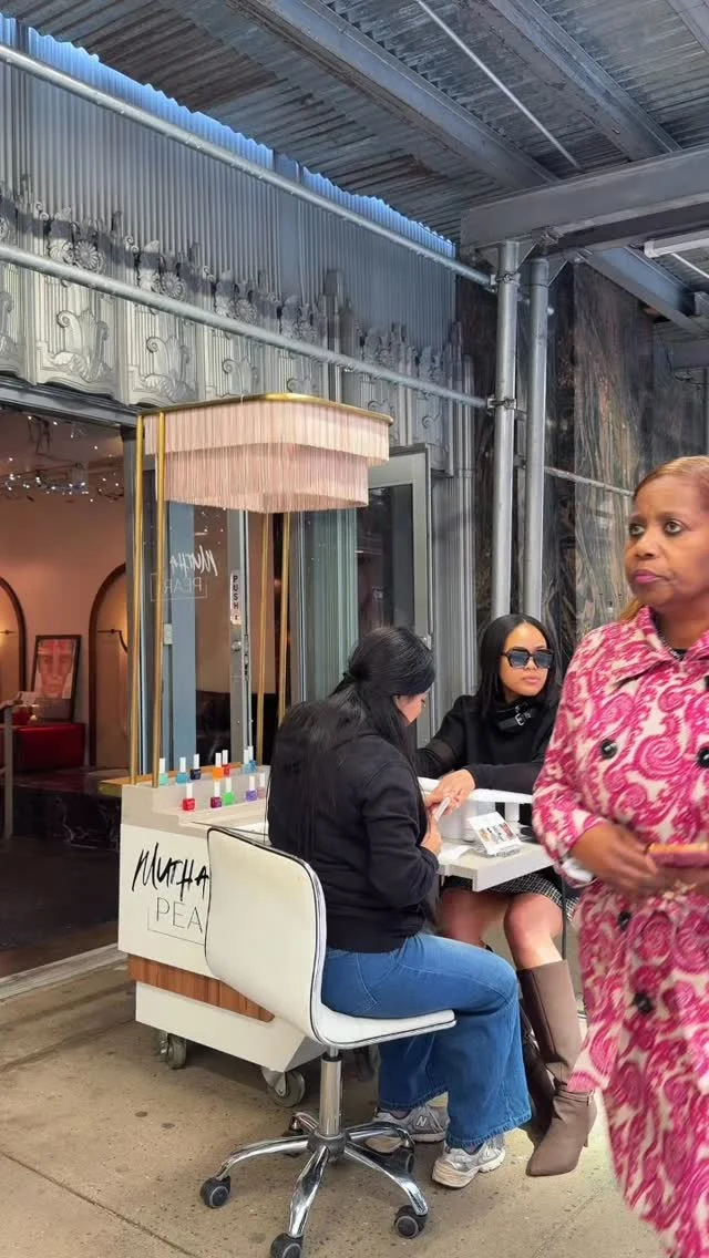 Were rolling beauty to YOU! MPs A La Kart hits the streets - bringing convenience, comfort, and flawless nails wherever you are!!#nailcart #nyc #explore #trending #seanpaultemperature